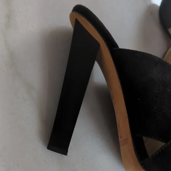 Jimmy Choo Suede Slides Size 8 - Picture 6 of 13